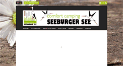 Desktop Screenshot of campingseeburgersee.com